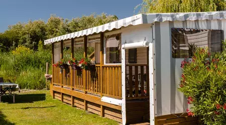 Mobil home du camping Mer et Soleil d'Oléron