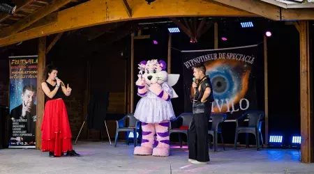 Spectacle enfants au camping Mer et Soleil d'Oléron