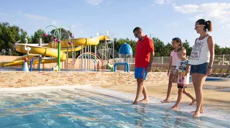 Piscine du camping Les Oyats